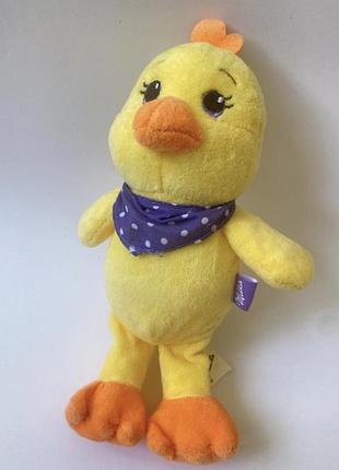 Мягкая игрушка курочка жёлтый цыплёнок цыпа