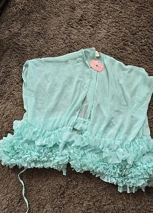 Накидка бірюзова minx shoda