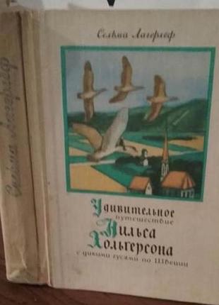 Лагерлеф, дивовижна подорож нільсу з дикими гусячими по швеції