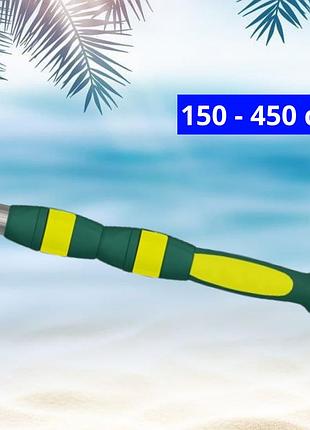 Телескопическая штанга для бассейна kokido e-series 150-450 см алюминиевая ручка для пылесоса, щетки и сачка