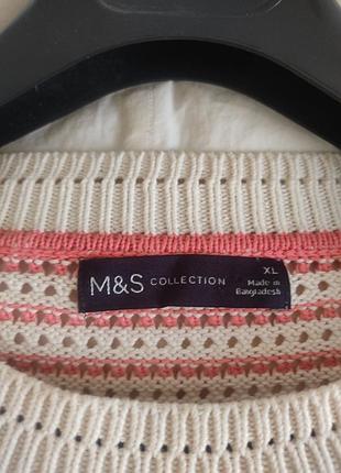 Кофта коттон m&s 3