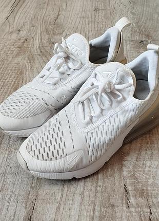 Nike air max 270 белые кроссовки
