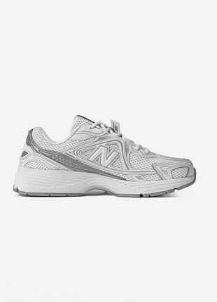 Кроссовки new balance 1064 white/silver