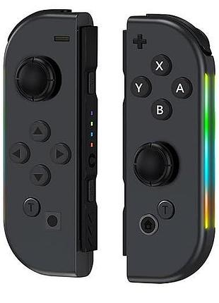 Геймпади jyeluk для nintendo switch/lite/oled: змінні контролери (joy-con style), rgb-підсвітка, стан — новий