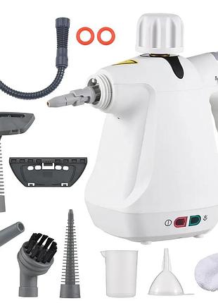 Многофункциональный пароочиститель с насадками steam cleaner 1000вт