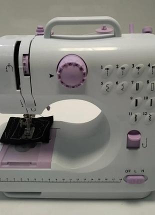Портативная швейная машинка michley yasm-505a pro с 12 типами строчек