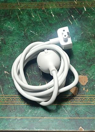Шнур для під'єднання живлення apple в дуже гарному стані довжина 1,8 м терміни відправлення уточнюйте