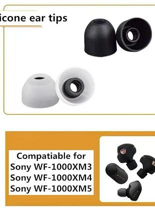 Амбушюри для sony wf-1000xm3 / xm4, силіконові насадки, 14 шт, протиковзкі