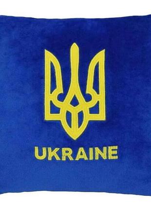 Подушка "тризуб", в пак. 35*35см, тм tigres, україна