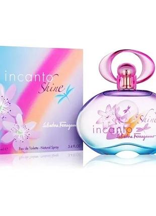Туалетная вода для женщин salvatore ferragamo incanto shine 100 мл