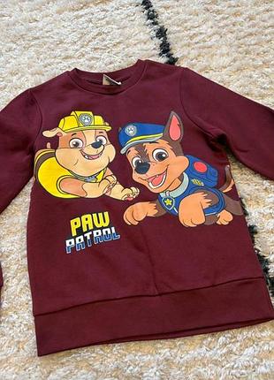 Свитшот кофта paw patrol
