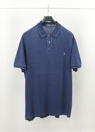 Чоловіча polo футболка ralph lauren blue