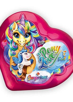 Креативна творчість «pony love» українська (6шт)