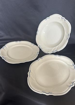 Rosenthal kronach germany винтажные  фарфоровые блюда тарелки