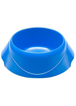 Миска для кошек и собак из толстого пластика с антискользящим покрытием ferplast magnus small 0.75 литра