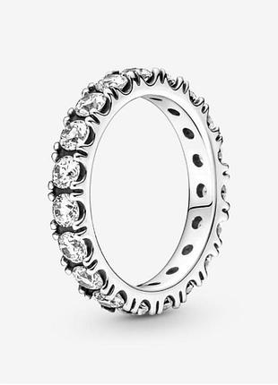 💍срібна каблучка з фіанітами