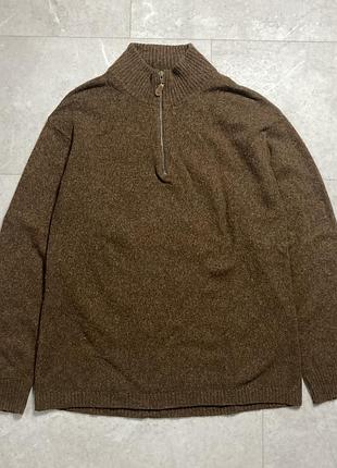 Вінтажний вовняний светр vintage marlboro classics wool sweater xl xxl
