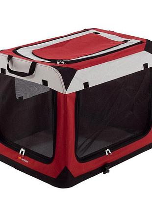 Переноска складной домик для собак и кошек 70 x 52 x h 52 cm ferplast holiday 6