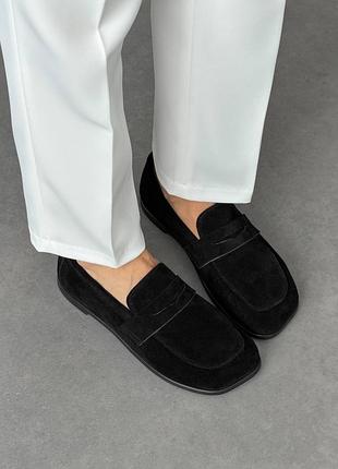 Анатомічні лофери barefoot ™️ nikart
колір: чорний, натуральна замша