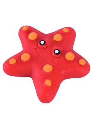 Детская игрушка антистресс "морская звезда" c2971(red-orange) | maxisvit