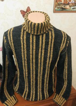 Теплий светр під горло, розмір м – л 46-482 фото