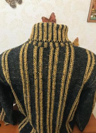 Теплий светр під горло, розмір м – л 46-485 фото