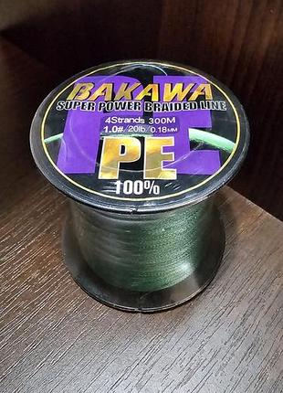Рыбацкий шнур bakawa super power braided line