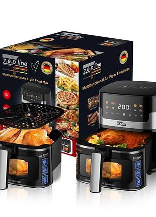 Воздушная фритюрница zepline, 8 литров, 3500 вт