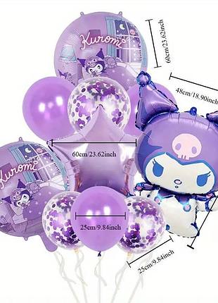 Набір повітряних кульок sanrio 10 шт., пак. 15*13см