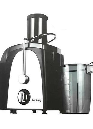 Соковижималка електрична відцентрова rainberg rb-631 3000w чорна