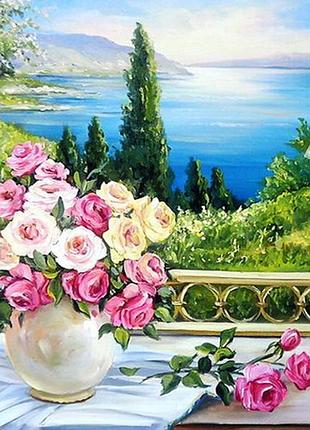Алмазна вишивка повна зашивка полотно: 40*30cm