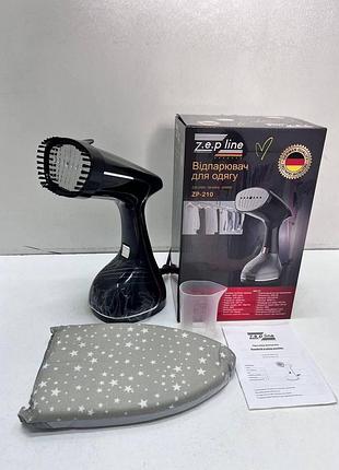 Вертикальный ручной отпариватель для одежды zepline zp-210 с сенсорным управлением черный