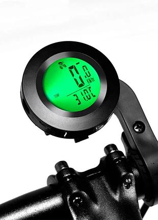 Велокомпьютер с подсветкой bicycle computer 995/997 со спидометром на батарейках