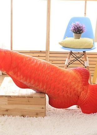 М'яка іграшка дракон-риба червона, 30см, тм dreamtoys
