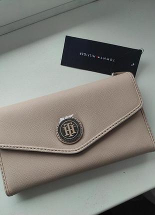 Кошелек tommy hilfiger, оригинал, бренд из сша.