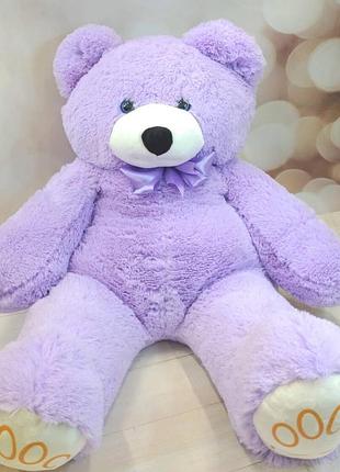 М'яка іграшка ведмідь "проха" фіолетовий, 110см, тм dreamtoys