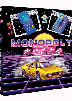 Настільна економічна гра монополія retro (ностальгічна версія класичної гри)