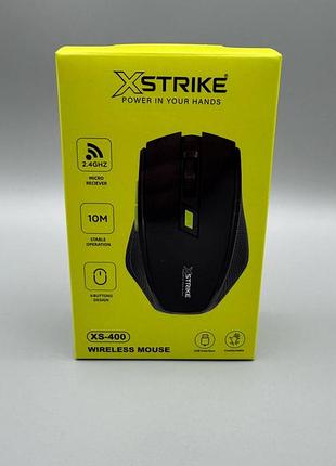 Беспроводная игровая мышь xstrike xs-400 2.4ghz 6d 2400dpi с rgb подсветкой