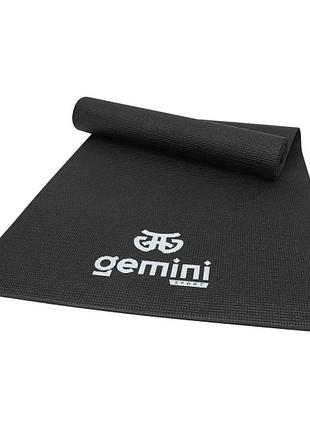 Коврик для йоги pvc pro gemini 173 см × 61 см, толщина - 4 мм
