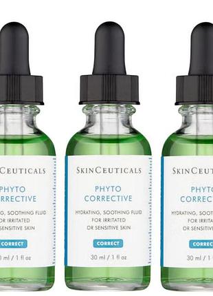 Заспокійлива зволожуюча сироватка phyto corrective skinceuticals оригінал