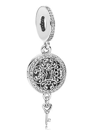 Серебряная подвеска-шарм пандора 797660cz