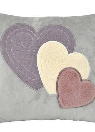 Подушка "hearts", в пак. 35*35см, тм tigres, україна