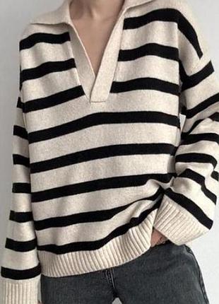 Свитер поло  h&m 4