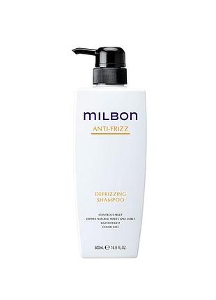 Шампунь для пушистых и вьющихся волос milbon anti-frizz defrizzing shampoo (япония) 500 мл