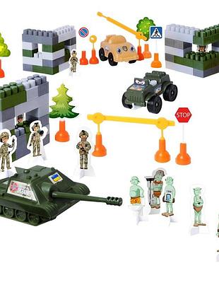 Конструктор блокпост зсу 2 94 ялинув, у пак. 35*17см, тм maximus, україна (20шт)