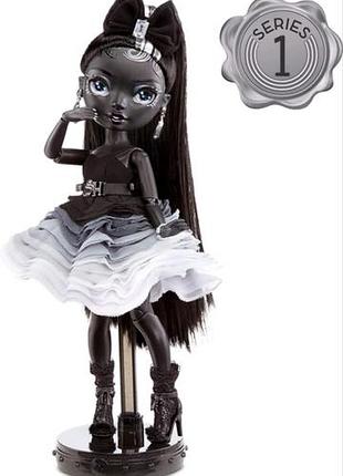 Кукла рейнбоу хай шанель оникс rainbow high shadow high shanelle onyx 583554