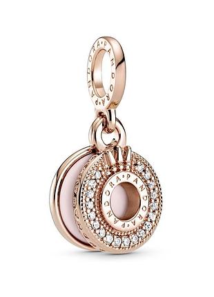 Серебряный шарм пандора «сверкающая корона» 789055c01