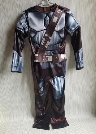 Карнавальный костюм мандаларец 9-10р(130-140 см) star wars