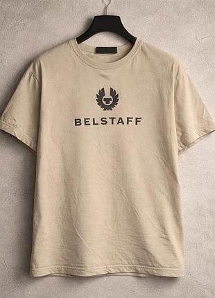 Футболка belstaff бежева м