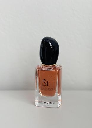 Giorgio armani sì 30 ml | оригінал duty free | рідкісна версія (випуск 2021)